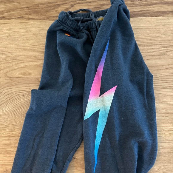 Aviator Nation Lighting Bolt Sweatpants - size small - Picture 1 of 3